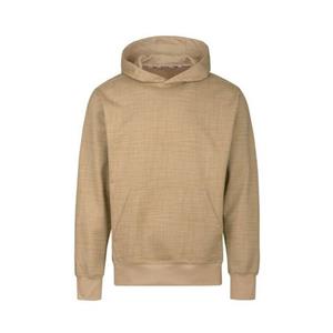 Trigema Kapuzensweatshirt TRIGEMA Hoodie mit Print-Muster und Känguru-Tasche