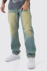 Boohoo Onbewerkte Baggy Jeans Met Zakken, Antique Wash