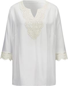 Your Look... for less! Dames Comfortabele blouse wit Größe