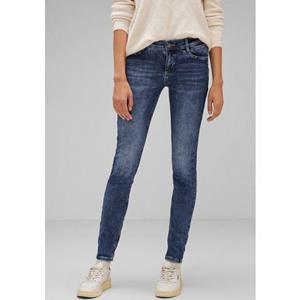 STREET ONE Regular-fit-Jeans Style QR York,mw,sportive blue