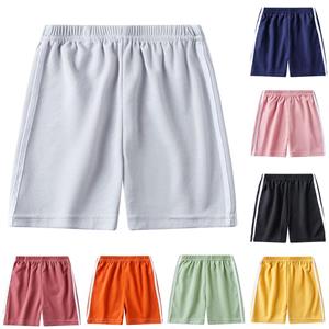 Freshfree Elastische taille shorts kinderen kinderen witte zijkant gestreepte broek meisjes jongens zomer losse broek