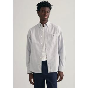 Gant Overhemd met lange mouwen met een stijlvol logoborduursel