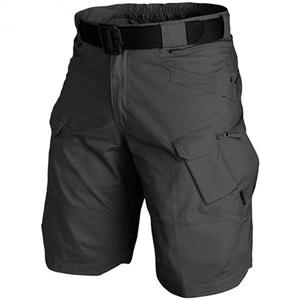 Luckyuki Big Size 5XL Klassieke Tactische Broek Heren Outdoor Waterdichte Militaire Camouflage Multi-pocket Shorts Heren SWAT Cargo Shorts