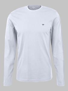 Fynch Hatton T-Shirt Lange Mouw White  