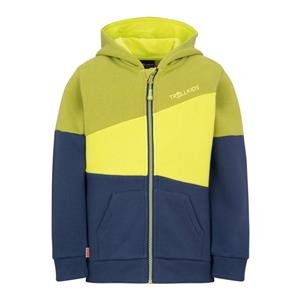 Trollkids - Kid's Alesund Sweater - Hoodie, blauw/geel