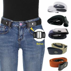 Papij Buckle Free Elastic Belts Vrouwen Mannen Onzichtbare Belt voor Jeans No Bulge No Hassle