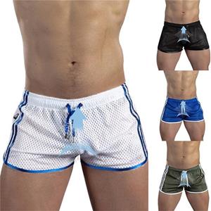 Lius fashion Casual zomer heren broek spierfitness shorts heren sneldrogende ademende dunne driepuntsbroek strandsportbroek
