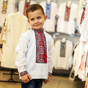Roxi Украинская рубашка вышиванка для мальчика от 1 года до 12 лет