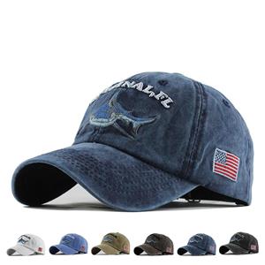 Cap Factory 100% gewassen katoenen baseball caps mannen zomer retro cap borduurwerk casquette papa hoed voor vrouwen