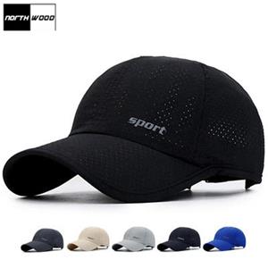 Northwood [] Zomer Baseball Cap Mesh Snapback Hat Solid Trucker Cap Sun Baseball Hat Peaked Dad Cap