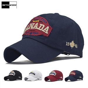 Northwood [] Katoen Canada Baseball Caps voor mannen Vrouwen CANADA Caps Zomer Sun Hats Dad Hat Trucker Cap