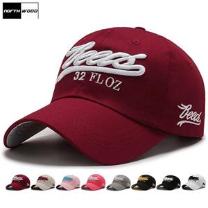 Northwood [] Katoen letter verstelbare baseball caps voor mannen vrouwen outdoor sport cap zomer vader hoed trucker cap
