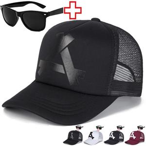 Headgear Summer Baseball Cap Golf Cap Sunshade Cap Sports Hip Hop Trucker Hat Men's and Women's Mesh Caps Travel Hat Hiking Hats glasses