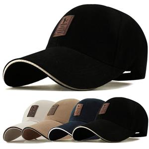 Yalujia 1 stuk modieuze honkbalpet unisex verstelbare piek cap casual cap effen kleur zomer herfst hoed hoge kwaliteit peak cap