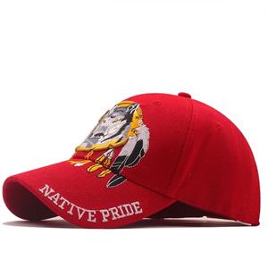 Mimanss Rode pet Wolf Eagle 3d borduurwerk baseball cap snapback caps casquette hoeden fitted casual gorras vader vissen hoeden voor mannen vrouwen