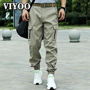 VIYOO Camouflage Cargo Casual Heren Y2K Kleding Trainingspakken Tactische Rechte Jogging Joggers Broek Zomer Outdoor Streetwear Joggingbroek Broek Voor Mannen