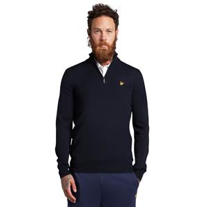 Lyle and Scott Golf core 1/4 zip merino mix