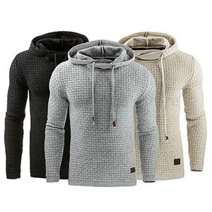 Minimal Herenmode Casual Outdoor Sweatshirt met Capuchon Hedging Hoodie Sweater