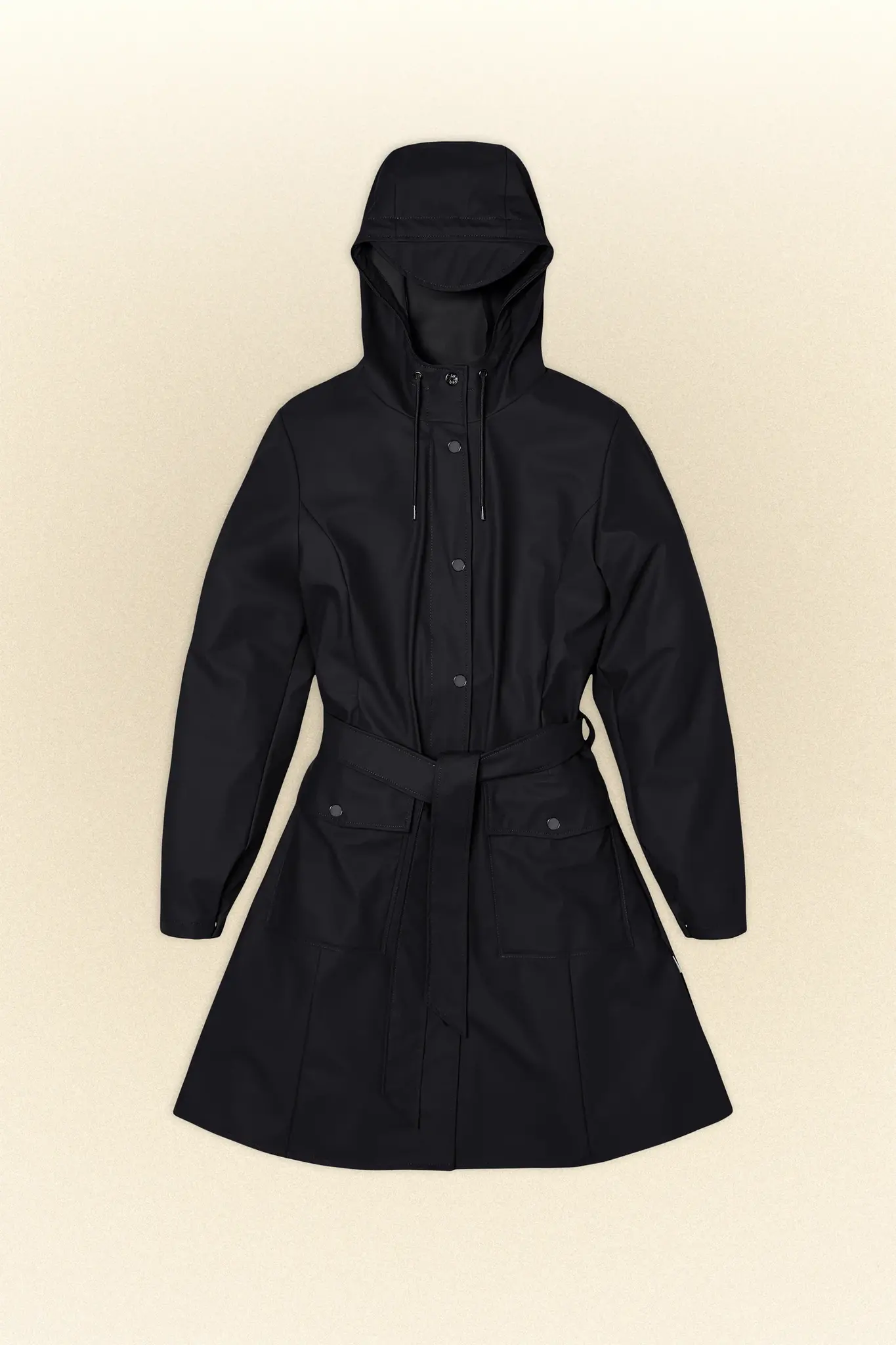 Rains 18130 curve w jacket w3 black