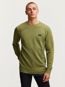 Denham   Sweater met Ronde Hals Groen