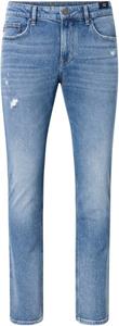 Joop Jeans Straight-Jeans Mitch mit 3D-Logo auf Badge