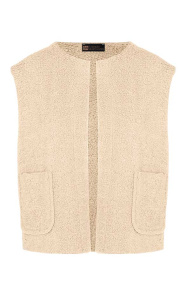 The Musthaves Gilet Pocket Teddy Light Camel