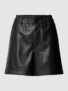 TOM TAILOR Denim Bermudas fake leather paperbag shorts