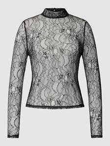 Vero Moda Shirt met lange mouwen van transparant materiaal, model 'SILA'