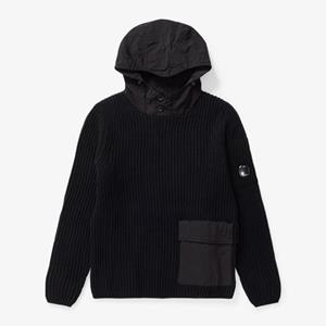 C.P. Company Lambswool Mixed Hooded Knit