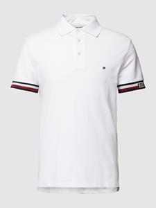 Tommy Hilfiger  Poloshirt MONOTYPE FLAG CUFF SLIM FIT POLO