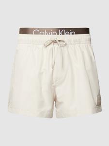 Calvin Klein Underwear Zwembroek met elastische band, model 'SHORT DOUBLE'