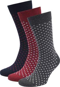 Suitable Socken 3-Pack Polka Dots Mehrfarbig