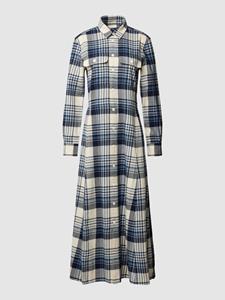 Polo Ralph Lauren Plaid Brushed Cotton Shirt Dress - UK 10