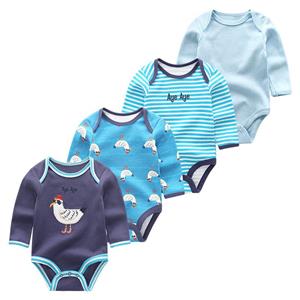 KIDDIEZOOM Baby Clothing Newborn jumpsuits Baby Boy Girl Romper Long Sleeve Infant Clothes Baby Product