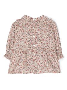 La Stupenderia Shirt met bloemenprint - Roze