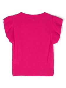 Emile Et Ida T-shirt met ruches - Roze