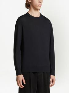 Zegna Sweater met ronde hals - Zwart