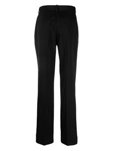 Róhe Geplooide pantalon - Zwart