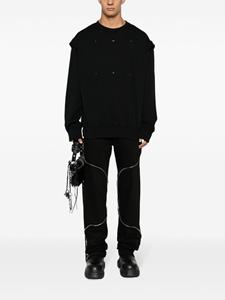 HELIOT EMIL Sweater met ronde hals - Zwart