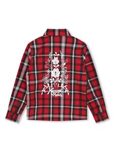 Kenzo Kids Shirt met logoprint - Rood