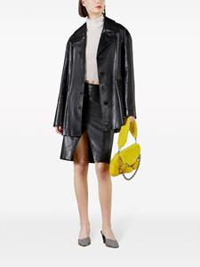 Gucci Leren jas - Zwart
