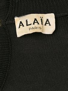 Alaïa Pre-Owned Korte jurk - Zwart