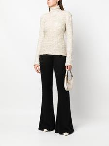 Alberta Ferretti Flared broek - Zwart