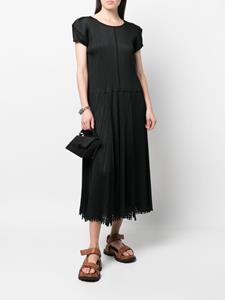 Issey Miyake Pre-Owned 2000's A-lijn jurk - Zwart