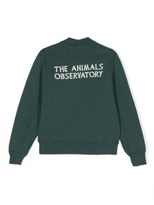 The Animals Observatory Bomberjack met logoprint - Groen
