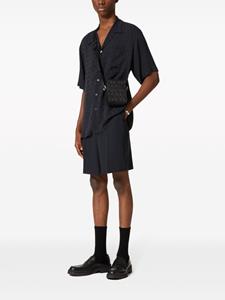 Valentino Toile Iconographe zijden bermuda shorts - Zwart