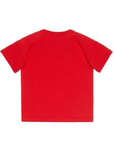 Gucci Kids T-shirt met GG-logo - Rood