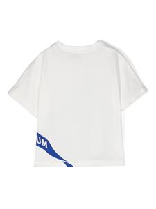 Burberry Kids T-shirt met logoprint - Wit