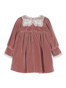 JESURUM BABY Fluwelen jurk - Roze