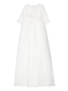 JESURUM BABY Maxi-jurk met macramé-detail - Wit